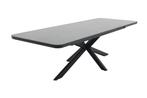 Montreal uitschuifbare tafel 200-260x100 cm. -, Verzenden, Nieuw, Rond, Overige materialen