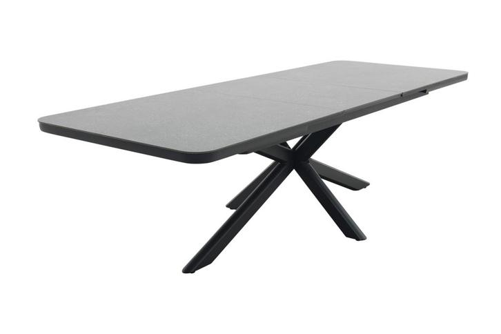 VDG Montreal uitschuifbare tafel 200-260x100 cm. -, Tuin en Terras, Tuintafels, Nieuw, Overige materialen, Rond, Verzenden