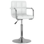 vidaXL Eetkamerstoel kunstleer wit, Huis en Inrichting, Stoelen, Verzenden, Nieuw, Wit