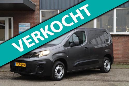 Peugeot Partner 1.5 BlueHDI Pro / App connect / Cruise / Nav, Auto's, Peugeot, Dealer onderhouden, Lease, Overige kleuren, Handgeschakeld