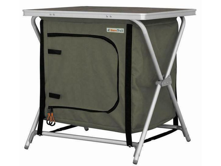 Eurotrail Opb.Kast Rieux QS Klapkast Antraciet, Caravans en Kamperen, Kampeeraccessoires, Nieuw