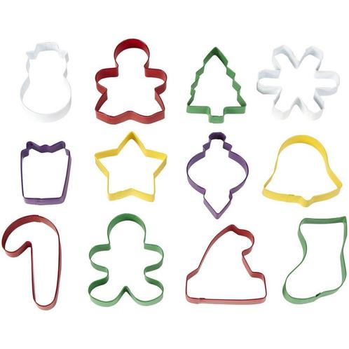 Wilton Koekjes Uitsteker Kerst Set/12, Hobby en Vrije tijd, Taarten en Cupcakes maken, Nieuw, Verzenden