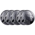 Verenigde Staten. 5 x 2023 1 oz American Silver Buffalo