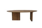 Landelijk Klassiek - Japandi ovaal - eettafel Umesund - Teak, Huis en Inrichting, Tafels | Eettafels, 100 tot 150 cm, Teakhout