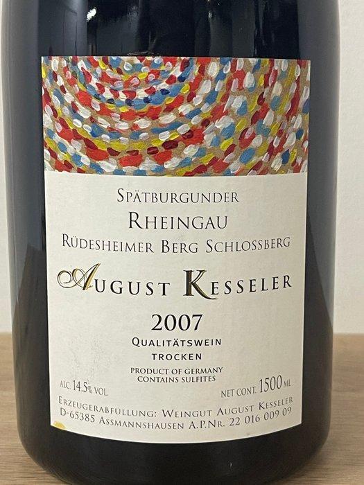 2007 August Kesseler, Rudesheimer Berg Schlossberger -, Verzamelen, Wijnen