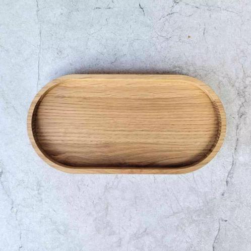 HOCHO Eiken Houten Dienblad – 200x100x15 mm – Hardwax Be, Huis en Inrichting, Keuken | Keukenbenodigdheden, Nieuw, Ophalen of Verzenden