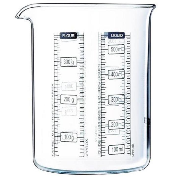 Pyrex Kitchen Lab Maatglas 0,5L, Hobby en Vrije tijd, Taarten en Cupcakes maken, Nieuw, Verzenden