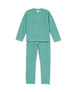 HEMA Kinderpyjama badstof groen van €19.99 voor €6 sale, Verzenden, Nieuw