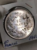 Frankrijk. 10 Francs 1965/1967 Hercule (3 monedas de plata), Postzegels en Munten, Munten | Europa | Niet-Euromunten