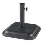 Parasolvoet Biccari parasolhouder beton vierkant 35x35x4,5 c, Verzenden, Nieuw