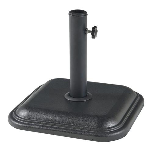 Parasolvoet Biccari parasolhouder beton vierkant 35x35x4,5 c, Tuin en Terras, Parasols, Verzenden