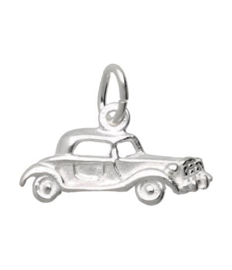 Zilveren Oldtimer Auto ketting hanger - antiek, Sieraden, Tassen en Uiterlijk, Kettinghangers, Verzenden