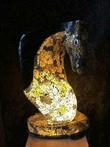 Paard glas mozaïek lamp 30-50 cm hoog, vanaf €59,- NIEUW