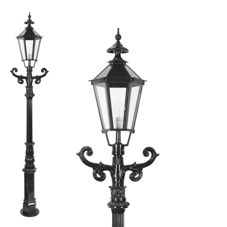De Kennemer Lantaarn Tuinverlichting, Tuin en Terras, Buitenverlichting, 50 tot 250 watt, Nieuw, Aluminium, Staande lamp, Verzenden