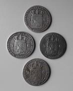Nederland. Willem II. 1/2 Gulden 1848, 1861, 1862, 1866 4