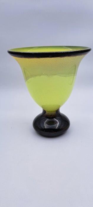 Glasfabriek Leerdam - Henk Blommers - Vaas - Unica Kelkvaas, Antiek en Kunst, Antiek | Glas en Kristal