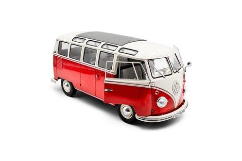 Solido 1:18 - Modelauto - Volkswagen T1 Samba 1962 - Diecast, Hobby en Vrije tijd, Modelauto's | 1:5 tot 1:12