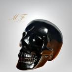 Prachtige grote obsidiaan schedel. Schedel - Hoogte: 90 mm -