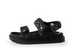 Omoda Sandalen in maat 36 Zwart | 10% extra korting, Verzenden, Zwart, Omoda, Sandalen of Muiltjes