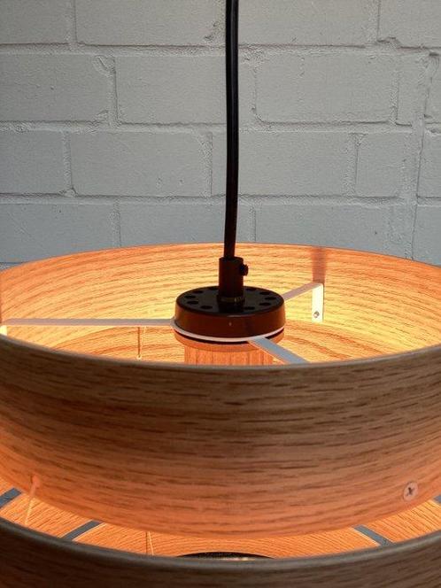 Skandinavische Holzfurnier Danish Design Pendelleuchte -, Antiek en Kunst, Antiek | Lampen