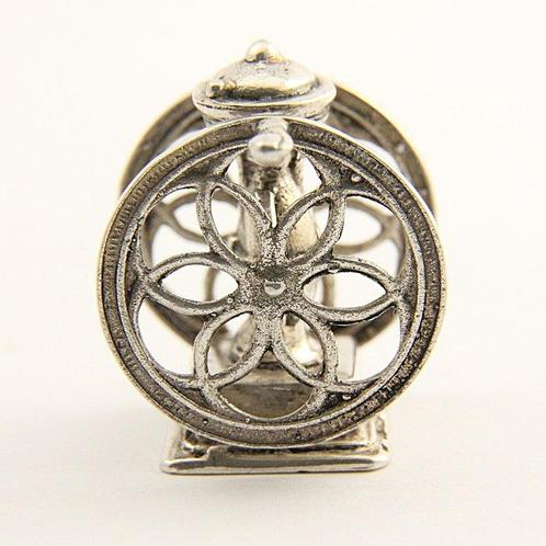 NO RESERVE - Miniatuur oud Hollands model koffieboonvermaler, Antiek en Kunst, Antiek | Goud en Zilver
