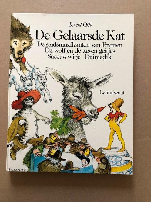 Svend Otto - De Gelaarsde Kat en 4 andere sprookjes, Boeken, Sprookjes en Fabels, Zo goed als nieuw, Ophalen of Verzenden