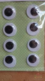 Wiebelogen zelfklevend 20 mm ø 8 stuks, Ophalen of Verzenden, Nieuw
