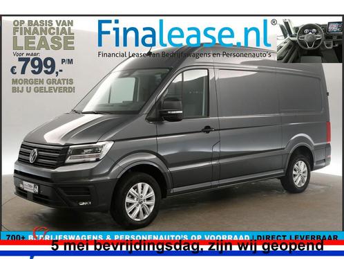 Volkswagen Crafter 30 2.0 TDI L3H3 FACELIFT VIRTUAL €799pm, Auto's, Bestelauto's, Lease, Automaat, Diesel, Volkswagen, Zilver of Grijs