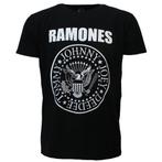 The Ramones Presidential Seal T-Shirt Zwart - Officiële, Verzenden, Nieuw