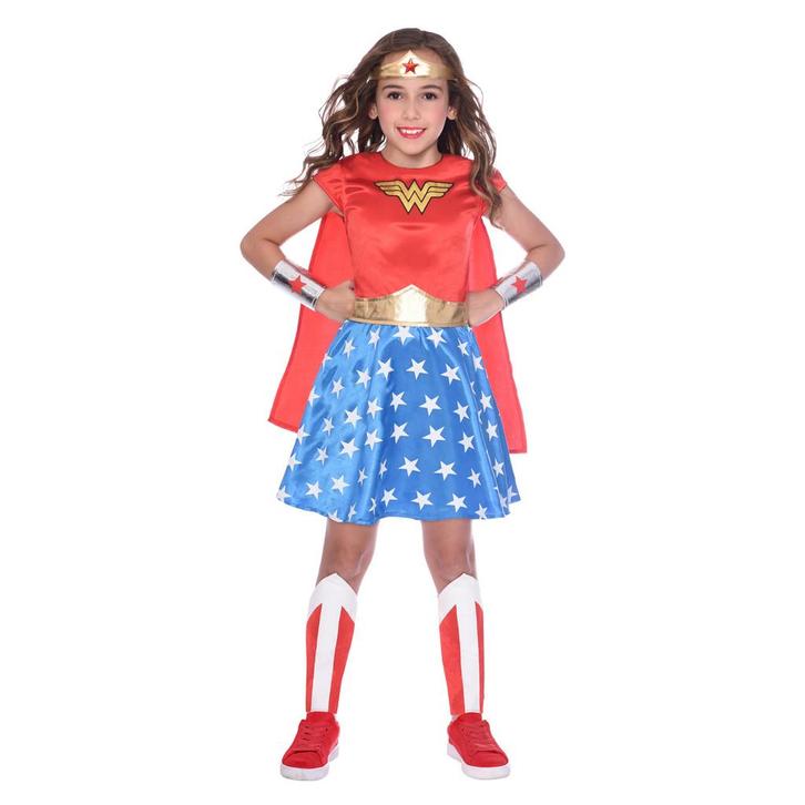Wonder Woman Classic Kostuum Kind, Kinderen en Baby's, Carnavalskleding en Verkleedspullen, Nieuw, Verzenden