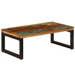 vidaXL Salontafel 100x50x35 cm massief gerecycled hout en, Huis en Inrichting, Tafels | Salontafels, 100 tot 150 cm, Verzenden