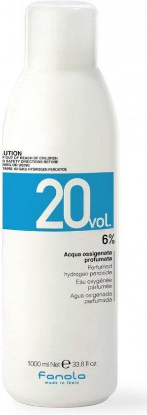 Fanola Waterstofperoxide - 20 Vol ( 6%) - 1000 ml, Sieraden, Tassen en Uiterlijk, Uiterlijk | Haarverzorging, Ophalen of Verzenden