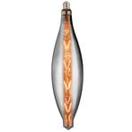 LED Lamp - Design - Elipo XL - E27 Fitting - Titanium - 8W -, Ophalen of Verzenden, Nieuw, E27 (groot), Led-lamp