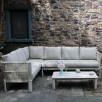Veneto hoek loungeset 3 delig aluminium latte zand rope, Tuin en Terras, Tuinsets en Loungesets, Ophalen of Verzenden, Nieuw