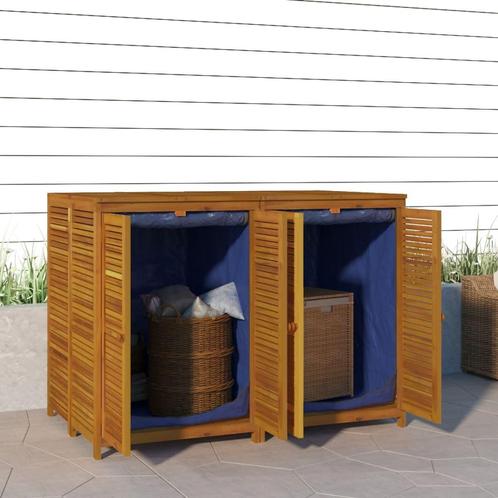 vidaXL Tuinbox 140x87x104 cm massief acaciahout, Tuin en Terras, Overige Tuin en Terras, Nieuw, Verzenden