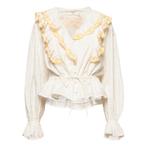 Notes du Nord • ecru blouse Ciara met kant • 34, Kleding | Dames, Notes du Nord, Verzenden, Nieuw, Maat 34 (XS) of kleiner