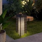 TRUUSK Solarlicht Rattan Solarlamp Waterdichte Padverlichtin, Verzenden, Nieuw