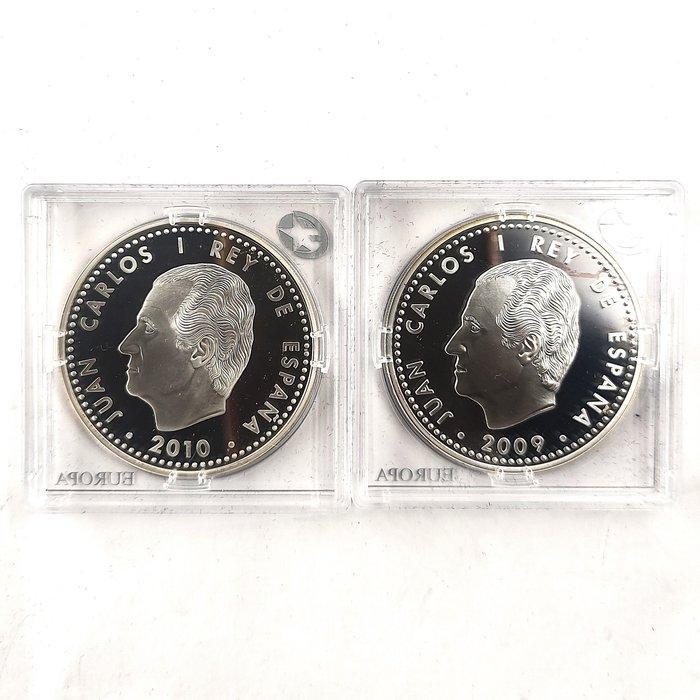 Spanje. 10 Euro 2009/2010 Felipe II + Sagrada Familia (2, Postzegels en Munten, Munten | Europa | Euromunten