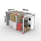 Verhuurbox 4m 16m3 8m2 opslagcontainer huren