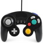 GameCube Controller Zwart - Turbo versie - Third Party, Ophalen of Verzenden, Zo goed als nieuw, Gamecube