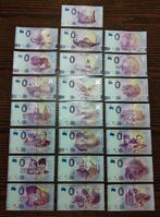 Europa - Lot van 22 x verschillende 0 Euro souvenir notes -