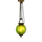 Lantaarn - Messing, Kristal