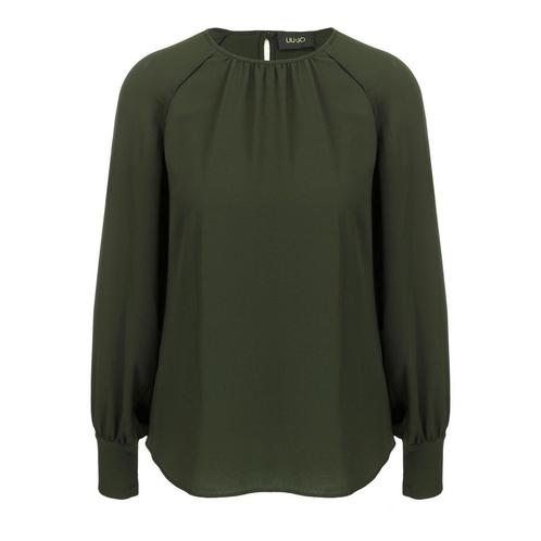 Liu Jo • groene blouse open mouwen • 34 (IT40), Kleding | Dames, Truien en Vesten, Groen, Nieuw, Maat 34 (XS) of kleiner, Verzenden