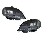 Koplampen Citroen Saxo 00-04 Devil Eyes DRL look zwart, Ophalen of Verzenden, Nieuw