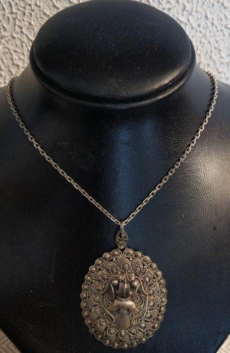 Zonder Minimumprijs - Halsketting Massief zilveren, Sieraden, Tassen en Uiterlijk, Kettingen