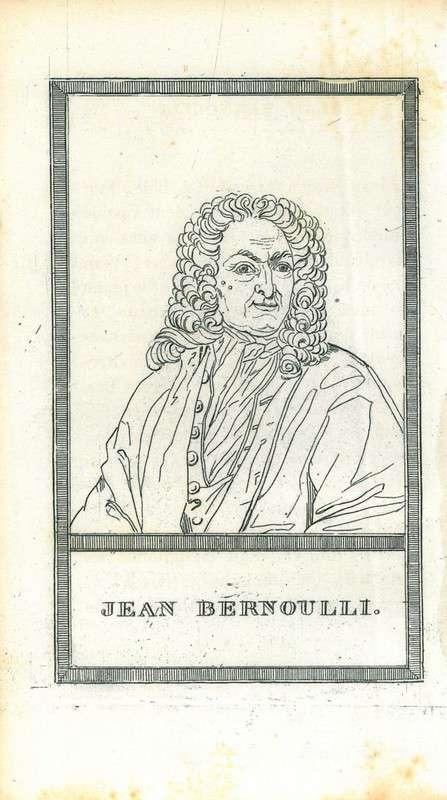 Portrait of Johann Bernoulli, Antiek en Kunst, Kunst | Etsen en Gravures