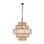 *WOONWINKEL* Must Living Santa Eularia Ibiza Hanglamp Rotan, Nieuw, Verzenden