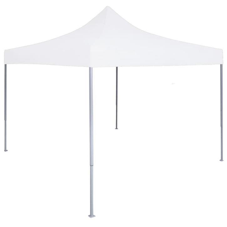 Partytent 2x2m Staal Wit | Retourdeal 66% Korting, Tuin en Terras, Partytenten, Minder dan 4 meter, Minder dan 5 meter, Opvouwbaar
