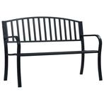 Tuinbank Zwart 120cm: Duurzaam Staal! Tweedekansje -40%, Tuin en Terras, Tuinbanken, Ophalen of Verzenden, Nieuw, Metaal