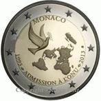 2 Euro 2013 Monaco 20 Jahre Un Mitgliedschaft in Pp Ovp m..., Postzegels en Munten, Verzenden